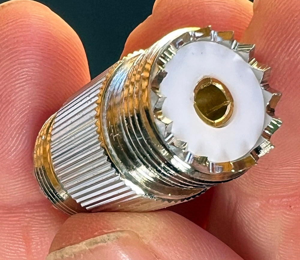 Coax Adapter UHF Female (SO239) to UHF Female (SO239)