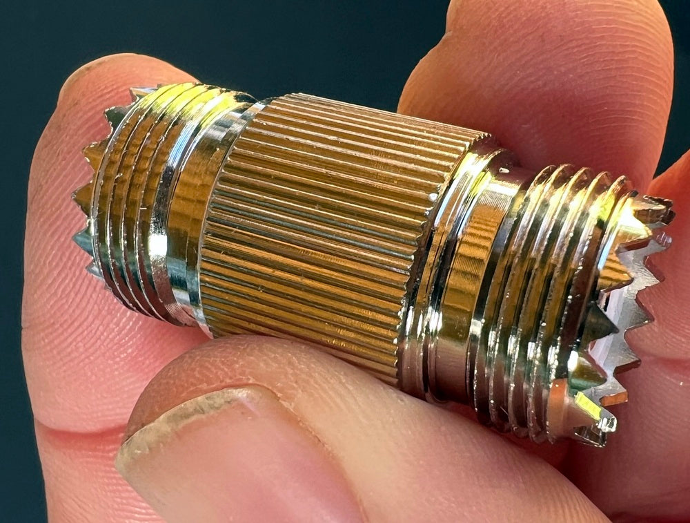 Coax Adapter UHF Female (SO239) to UHF Female (SO239)