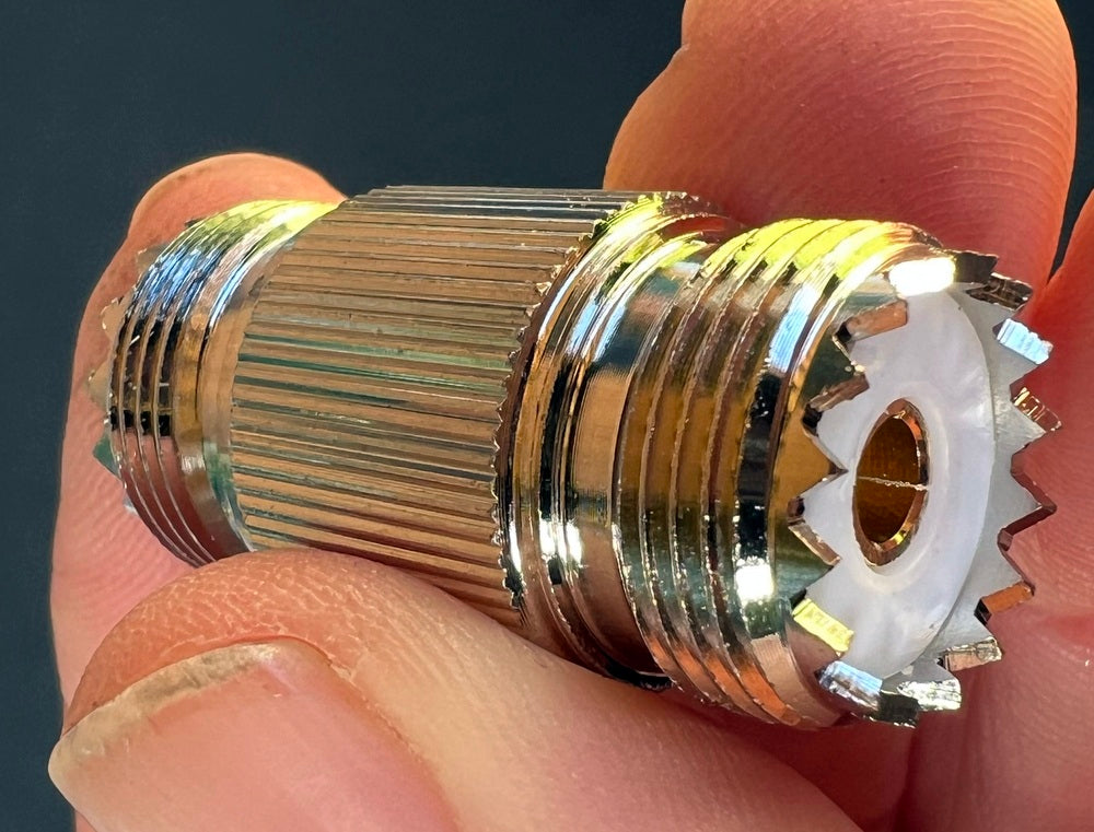 Coax Adapter UHF Female (SO239) to UHF Female (SO239)