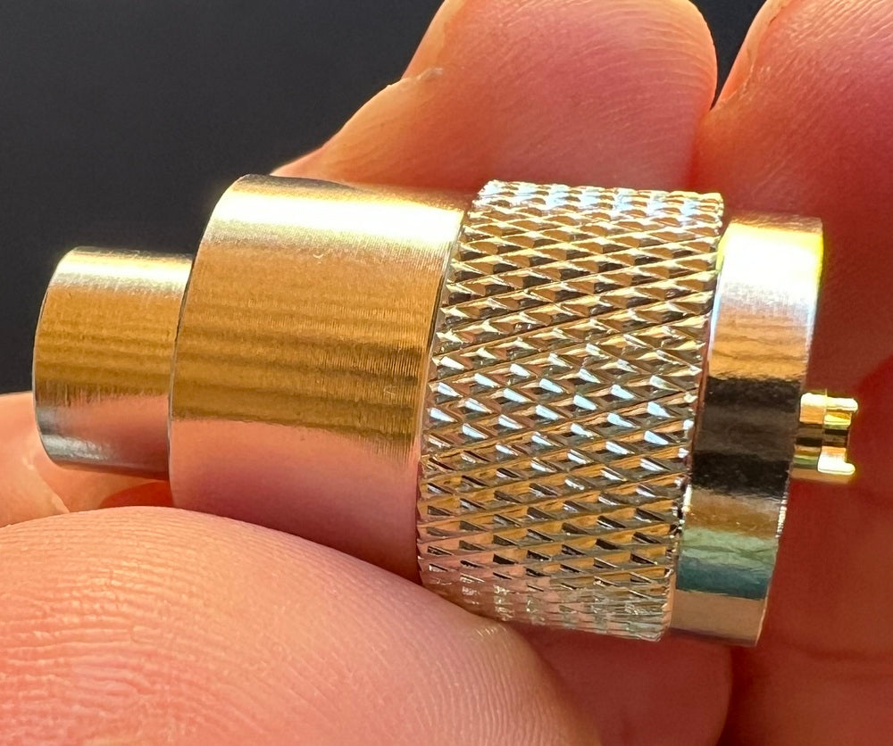 Coax Plug UHF Male3 - PL295 For RG58 Coax Screw and Solder