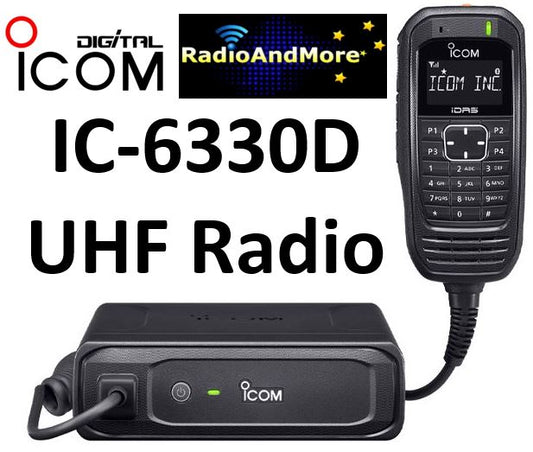 2Way Radio - Icom IC-F6330D (UHF) 400-520Mhz
