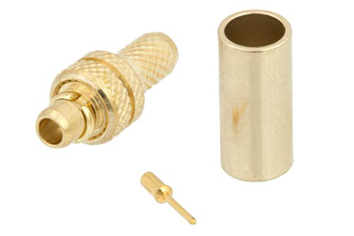 Coax Plug Crimp/Solder MMCX Connector to RG58 Cable #75