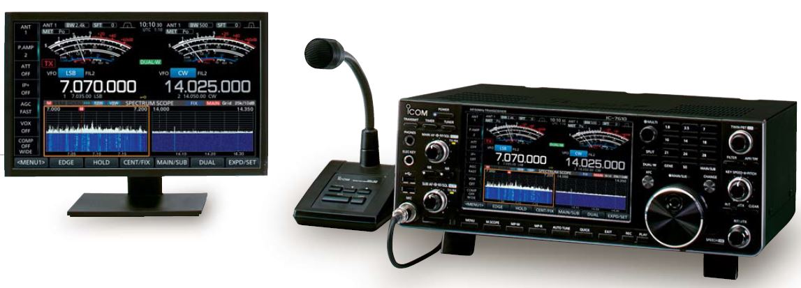 Amateur Radio - Icom IC-7610 - HF-50Mhz