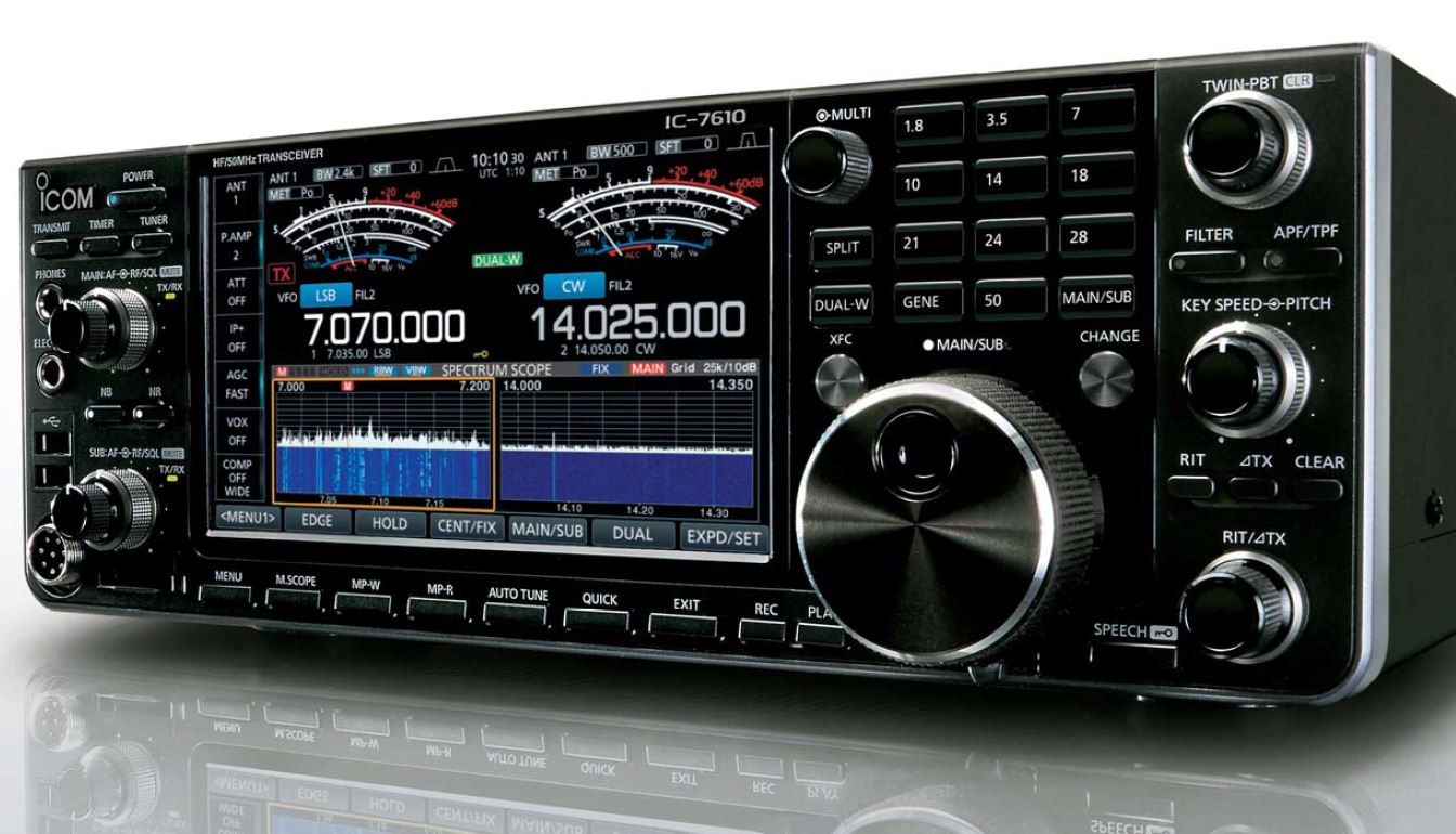 Amateur Radio - Icom IC-7610 - HF-50Mhz