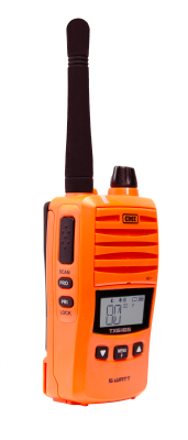 UHF CB - GME TX6165XO "ORANGE" Handheld Portable Radio - 476-477Mhz
