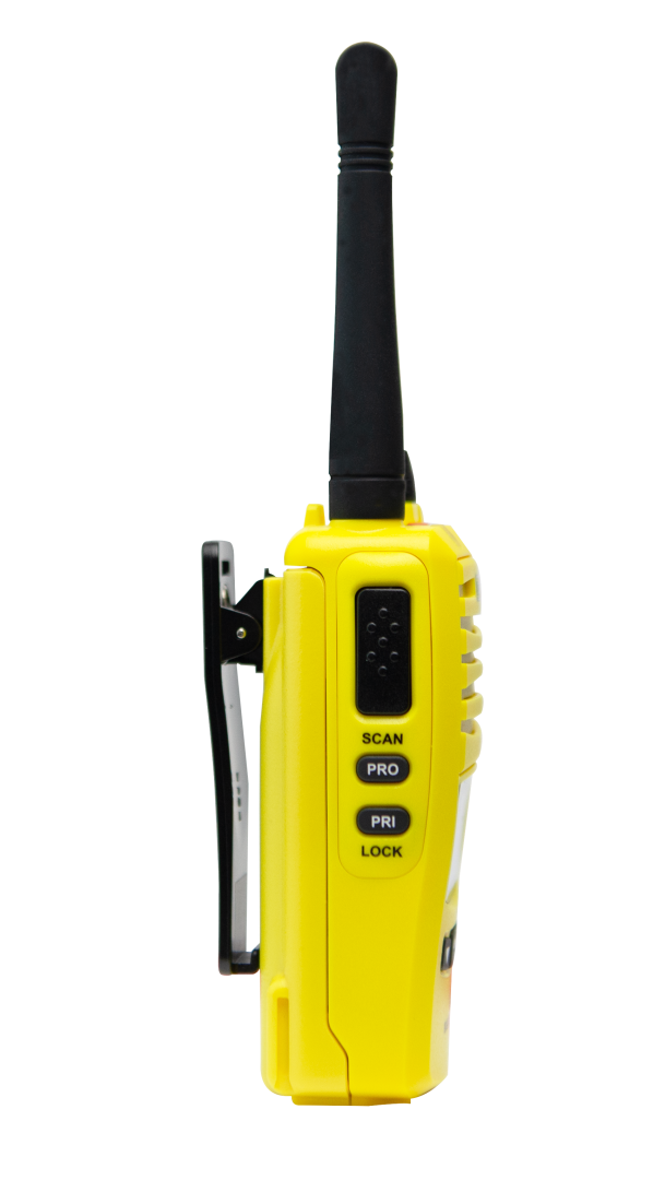 UHF CB - GME TX6165XY "YELLOW" Handheld Portable Radio - 476-477Mhz