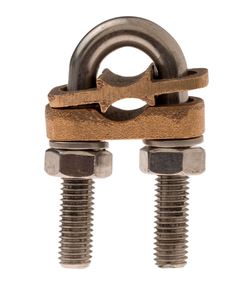 Earthing and Antenna System Parts - UBolt Clamp 16-70mm Cable 5 x Clamps