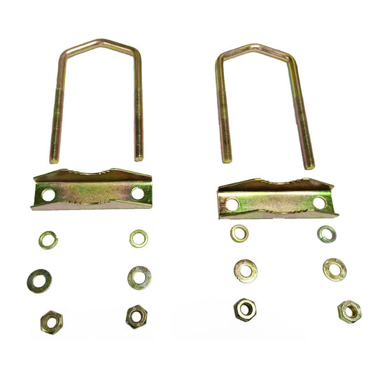 Antenna Mount - Pole Mount - U-Bolts #3 Gold