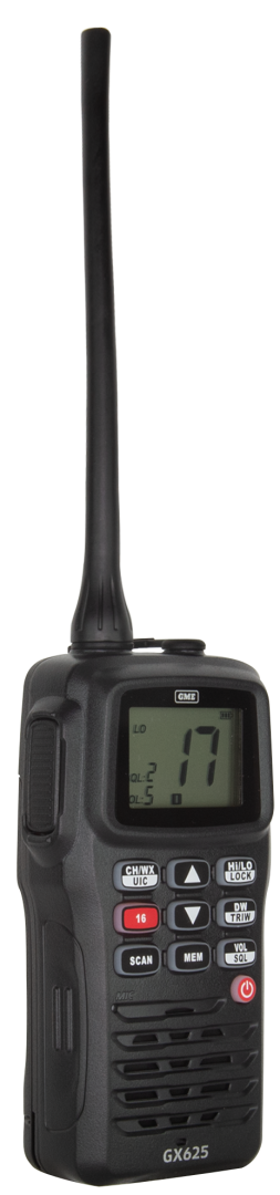 Marine Radio - GME GX625 - VHF Marine Portable Radio