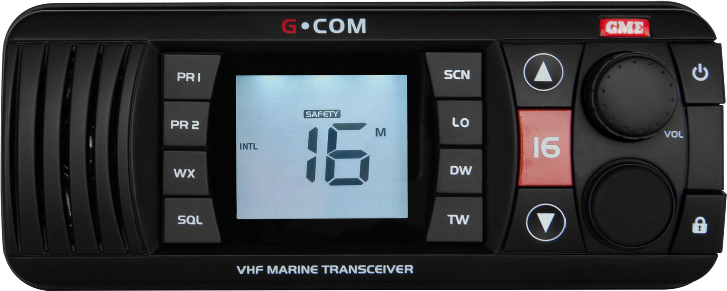 Marine Radio - GME GX700B - VHF Marine Radio