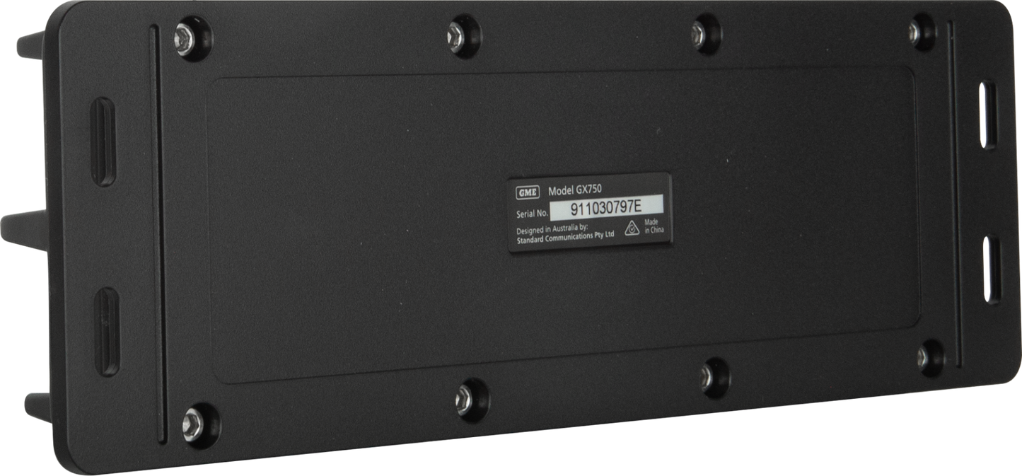 Marine Radio - GME GX750B "BLACK" - VHF Marine Radio
