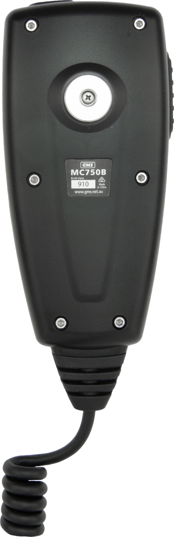 Marine Radio - GME GX750B "BLACK" - VHF Marine Radio