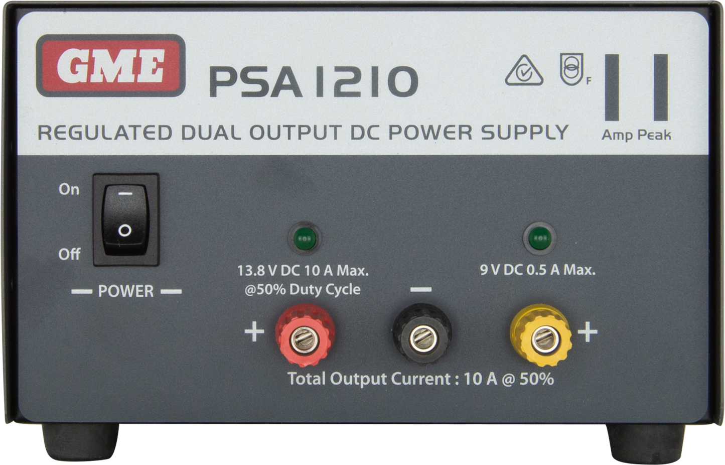 Power Supply GME-PSA1210 - 13.8VoltsDC 10Amp Peak