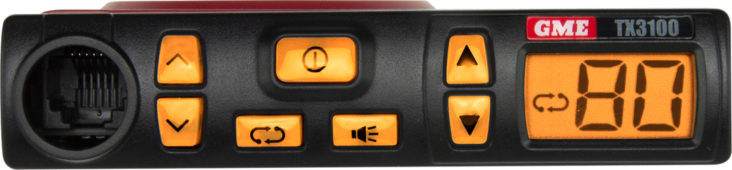 UHF CB Radio - GME TX3100DP - 476-477Mhz