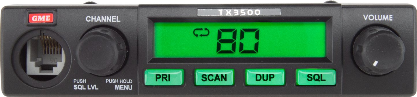 UHF CB Radio - GME TX3500S - 476-477Mhz