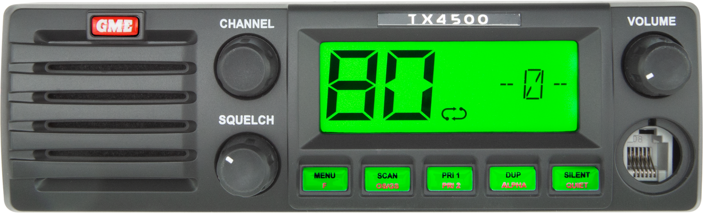 UHF CB Radio - GME TX4500S - 476-477Mhz