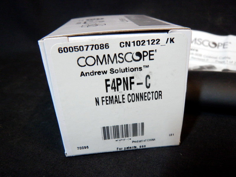 N-Type Female Male FSJ4-50 Heliax Coax Plug  - W1010