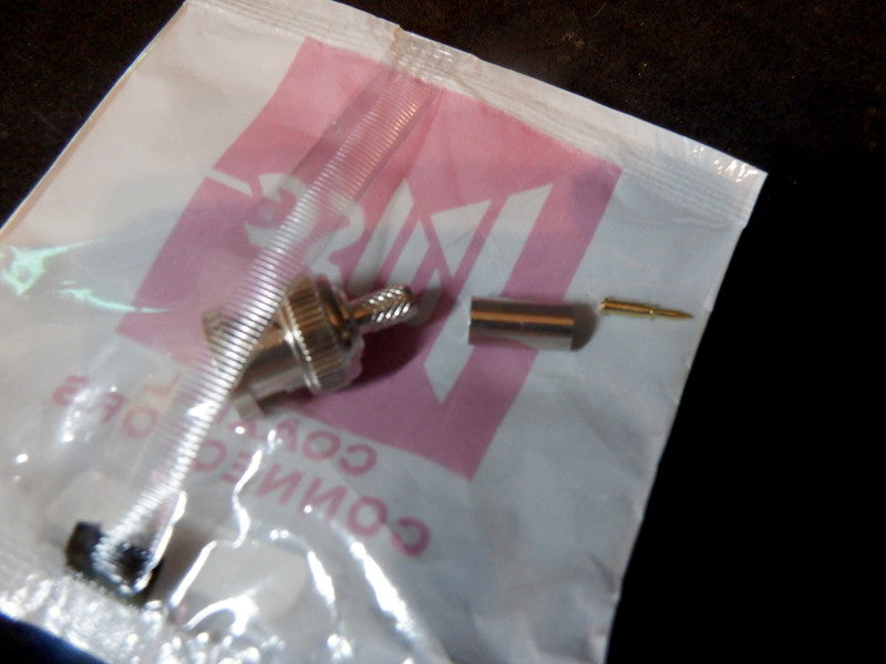 BNC Male Coax Plug For RG58 Cable BNC113