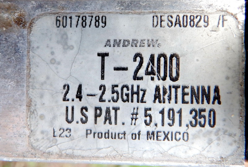 Base Antenna 2.4Ghz - 2nd - Used - PICK UP ONLY DUE TO SIZE